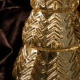 thumbnail image 4 of Gold Resin Christmas Tree, Vintage Textured Metallic Holiday Tree Decor, for Indoor, Centerpieces, Fireplace, Mantel, Home Decor, Holiday Gifts, 4 of 7