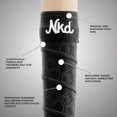 thumbnail image 4 of Grip para bate Naked Grips Jet Black de 1,0 mm de ancho, 4 of 4