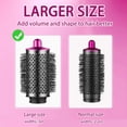 thumbnail image 2 of Brocha voluminizadora Sygbttq para Dyson Airwrap Styler (Rose), 2 of 5