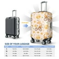 thumbnail image 6 of Daiia Cute Bee Gnome Luggage Cover, Thickened Washable Travel Luggage Covers, Elastic Unique Baggage Covers for 18-20 inch Luggage-Large, 6 of 9
