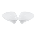 thumbnail image 1 of Cubierta de espejo de ala de puerta Unique Bargains para Seat Ibiza 6J 2008-2017, carcasas de espejo retrovisor izquierdo y derecho para Seat León Exeo 2008-2013, blanca, 1 of 7