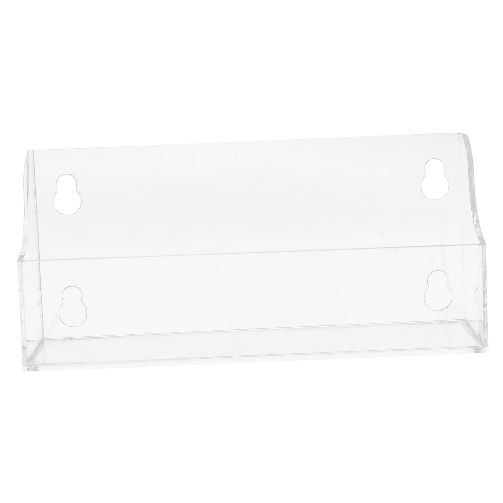 SEWCHICS 1Set Suction Cup Refrigerator Organizer Clear Acrylic Shelf For Chocolate And Drinks Storage
