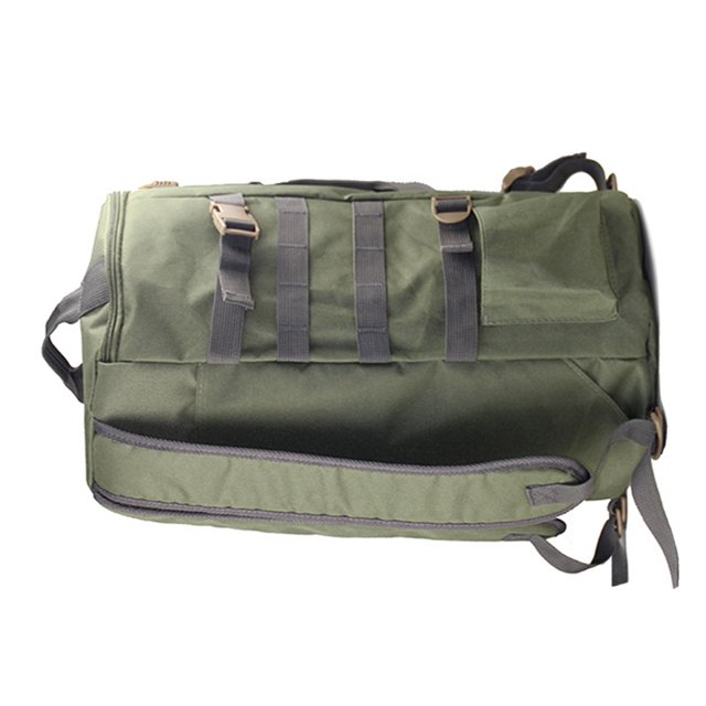 Fishing Tackle Storage Bag, Professional Fishing Tackle Backpack Large Storage Fishing Bag with Rod & Gear Holder