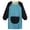 Blue2, variant on Girls T Shirts Kids Long Sleeve Art Apron with Front Pocket Mealtime Shield Girls Clothes Black1 5-7 Years