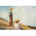 thumbnail image 2 of Homer, Winslow 32x23 White Modern Wood Framed Museum Art Print Titled - The Blue Boy, 2 of 4