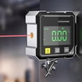 thumbnail image 3 of SharkTRUE Digital Angle Gauge,-Side Magnetic Digital Angle Finder with Backlight LCD Display,USB Charging Digital Inclinometer Level for WoodworkingConstructionDIY, 3 of 8