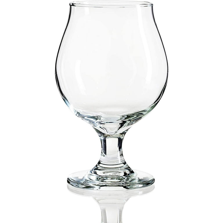 Joyjolt Callen Beer Glasses - Set Of 8- Pint Glass Capacity