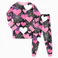 thumbnail image 5 of TOWED22 Toddler Girls Boys Halloween Graphic Pajamas Pjs for Boy Jammies Long Sleeve Top and Pant Sleepwear Clothes Sets, 5 of 9