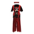 thumbnail image 5 of Pirate Boys Costume Pirate Top, Pants with AccessoriesSet Boys Dress Up Costumes for Play Halloween Costume Boy, 5 of 9