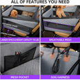 thumbnail image 3 of Car Mounted Pet Mat, Rear Single Seat Car Bottom With Hard Mesh Dog Blue, Waterproof And Dirt Proof Dog Mat, 3 of 4