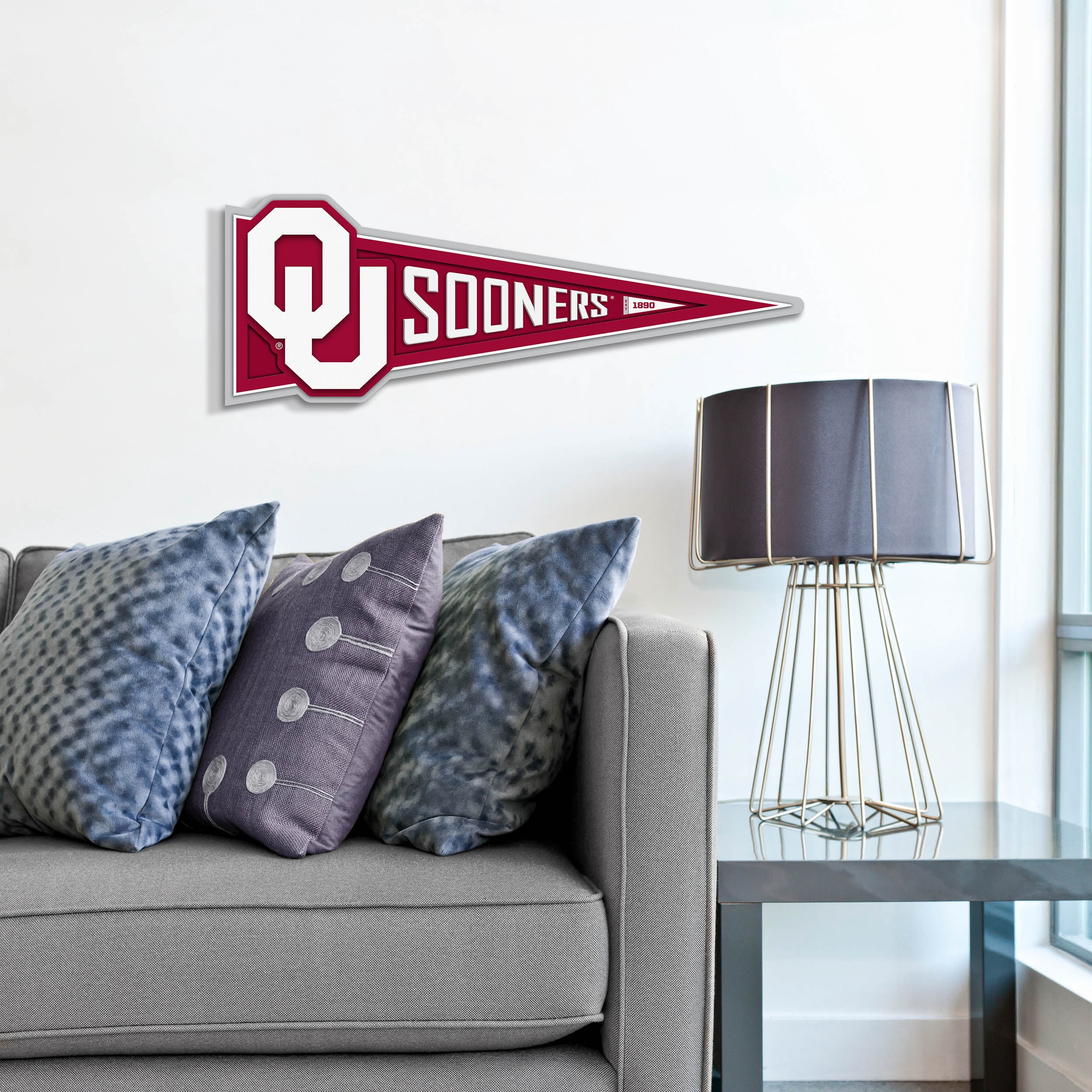 YouTheFan NCAA Oklahoma Sooners Pennant Sign