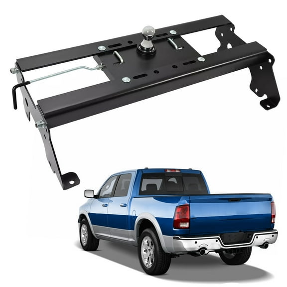 Underbed Gooseneck Trailer Hitch W/Ball For Dodge Ram 1500 2500 3500HD 2003-2012