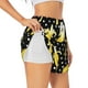 thumbnail image 1 of Balery Banana Pantalones cortos deportivos para mujer con forro y dos bolsillos, elásticos, para entrenamiento, gimnasio, yoga-XX-Large, 1 of 7