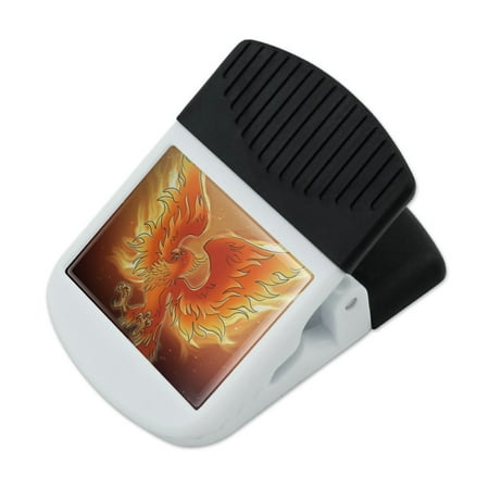 

Phoenix Rising from the Flames Refrigerator Fridge Magnet Magnetic Hanging Hook Note Snack Clip