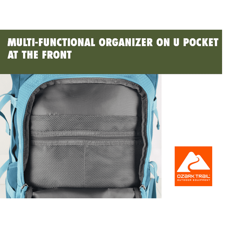 Ozark Trail 50L Hiking Backpack with Durable Fabric and