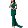 thumbnail image 1 of Mialoley Robe Longue pour Femmes, Sans Manches Col Halter Ajustée Robe Cocktail Robe d'Été pour Fête, 1 of 6