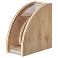 thumbnail image 2 of BESTONZON Coffe Filter Holder Wood 1Pack 6.2X3.2X6.6In, 2 of 7