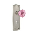 thumbnail image 2 of Nostalgic Warehouse Pracrp_Prv_238_Kh Prairie Solid Brass Rose Privacy Door Knob Set -, 2 of 7