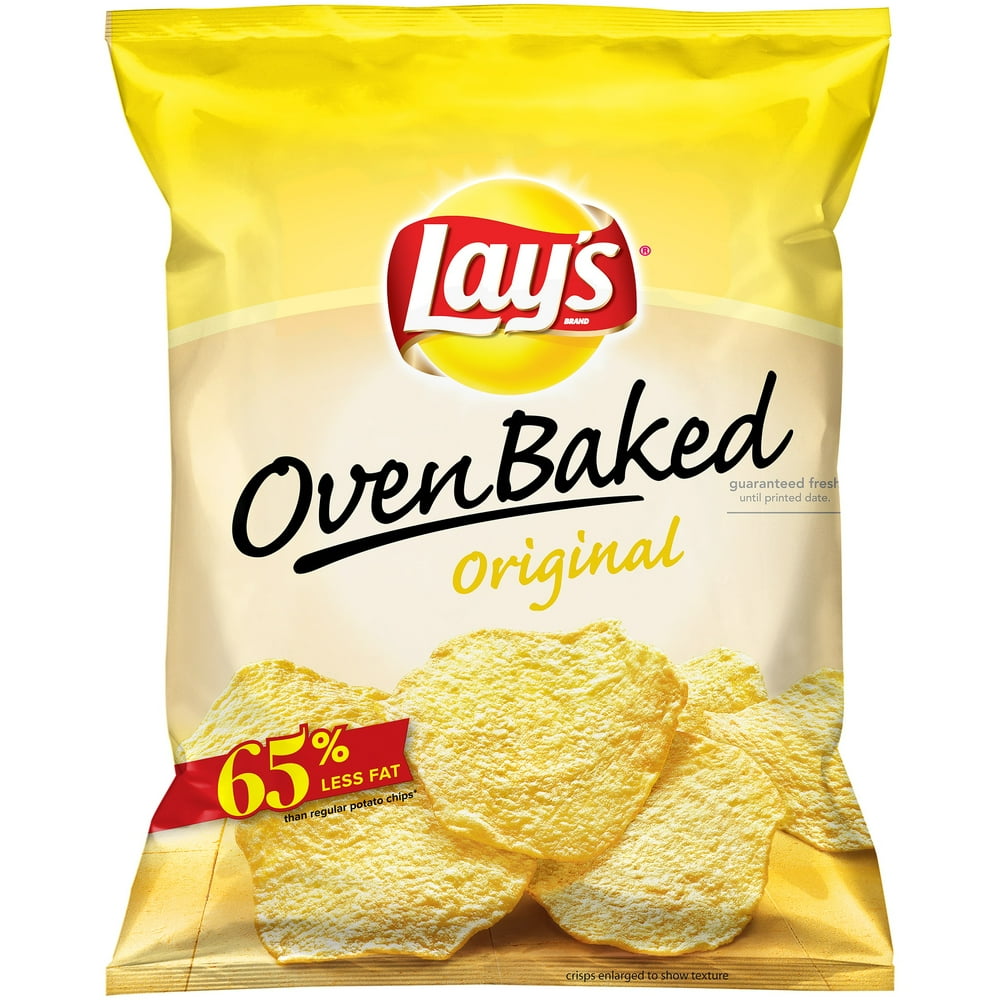 Lay's Oven Baked Original Potato Chips 2.125 oz. Bag