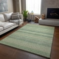 thumbnail image 6 of Addison Rugs Mayfield Washable Transitional Stripes Aloe Rectangle Rug, 10' x 14', 6 of 6