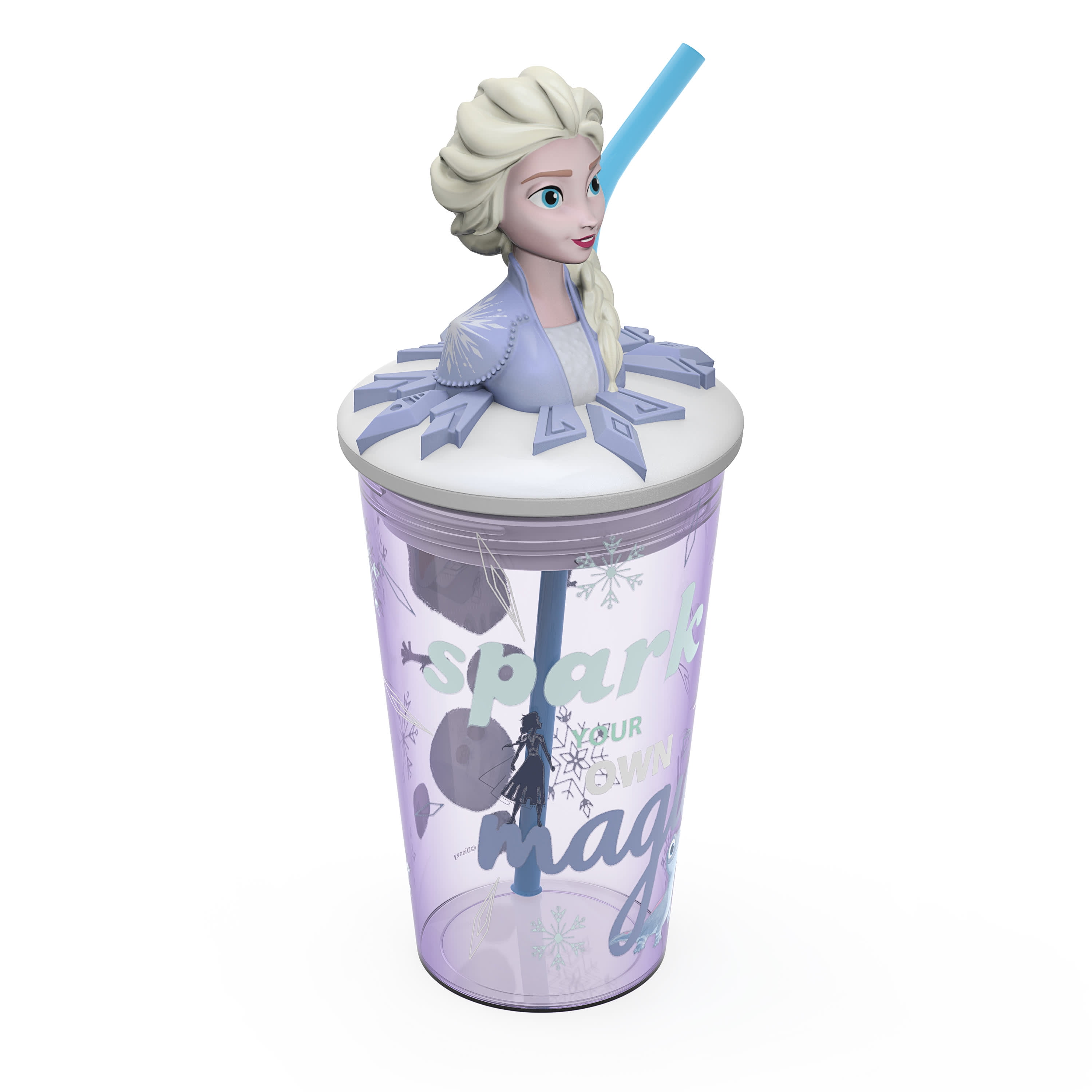 Zak! Designs Disney Frozen Insulated Tumbler with Straw - Anna and Elsa -  Shop Cups at H-E-B