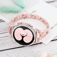 thumbnail image 2 of Correa de reloj G-ficu Butterfly compatible con Samsung Galaxy Watch 4 5 FE 40 mm, 2 of 6