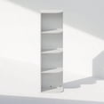 thumbnail image 5 of Reed 4Tier Space Saving Corner Storage Display Shelf White, 5 of 8