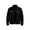 Black, variant on Men's Utility Jacket for Everyday Comfort in Casual Outings with Relaxed Fit Workwear- Design and Long Sleeve Zip Front Cardigan Style, Black, S
