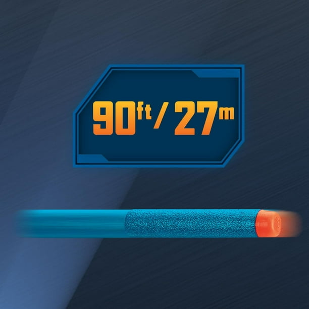 Pistolet Nerf Elite 2.0 Echo CS 10 - NERF - Bleu - Chargeur à clip - 24