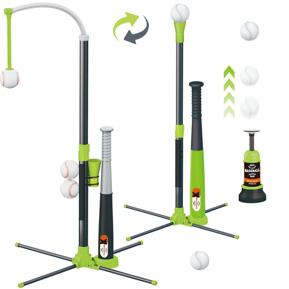 Juego de bolas en T Surelect 3 en 1 para niños con altura ajustable