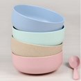 thumbnail image 4 of Wheat Straw Instant Noodles Bowls With Tableware Bowl Healthy Tableware, 4 of 7
