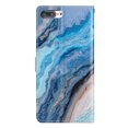 thumbnail image 3 of Nalacover Wallet Case for iPhone 8 Plus / iPhone 7 Plus with Painting Pattern PU Leather Magnetic Kickstand Flip Folio Cover, Card Slots Holder Soft Silicone Shockproof Protective Case, Blue Marble, 3 of 8