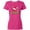 Cyber Pink, variant on Inktastic Oma Claus with Christmas Santa Hat and Snowflakes Women's T-Shirt