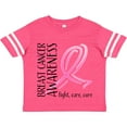 thumbnail image 3 of Inktastic Breast Cancer Awareness- Fight, care, cure Boys or Girls Toddler T-Shirt, 3 of 5