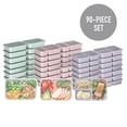 thumbnail image 5 of Bentgo Meal Prep Containers – 90-Piece Reusable Food Storage Set, BPA-Free, Microwave, Freezer & Dishwasher Safe, Stackable Portion Control Containers for Lunch, Meal Prep & Leftovers, 5 of 5