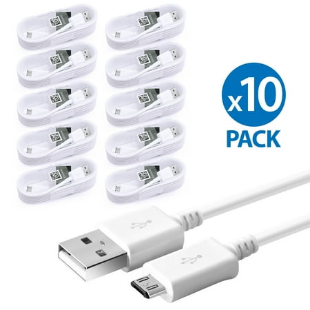 Samsung Note 4 Apps 10 Pack Original Samsung Universal Micro USB Fast Charging Sync Data Cable For HTC One OnePlus 2 LG G3 Samsung Nokia Lumia Motorola Droid Sony Xperia Z3v Samsung Galaxy S6 Edge S7 Edge Note 4 ()