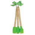 thumbnail image 1 of Brownlow 48233 Lime Green Silicone Mini Kitchen Tools Set, Pack Of 3, 1 of 1