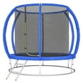 thumbnail image 1 of CoSoTower 8ft Trampoline Outdoor, ASTM Certified, with Circular Base, Enclosure Net, Ladder and Curved Poles, 1 of 7