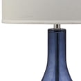 thumbnail image 6 of SAFAVIEH Mercury 34.5 in. H Solid Glass Table Lamp, Blue, 6 of 7