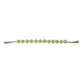 thumbnail image 5 of Contemporary Beaded Garland Accent for Home Decor - Refined Bathroom, Office, Room and Living Room Styling - Elegant Decorative Ornaments for Shelf and Coffee Table Display - 2", Green, 5 of 10