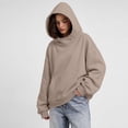 thumbnail image 3 of SUNBS Oversized Hoodies for Women Pullover Long Sleeve Hooded Sweatshirts with Kangaroo Pocket, 3 of 8