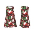 thumbnail image 7 of Naloa Merry Christmas1 Print Women's Summer Spring Casual Beach Sundress,Vacation Sleeveless Tank Crewneck Loose Dresses, 7 of 7