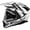 Matte White, variant on Castle X, 36-28086, Adult Dual Sport Snowmobile Helmet - Heated Shield - CX200 - SOLID - Matte Black, Large