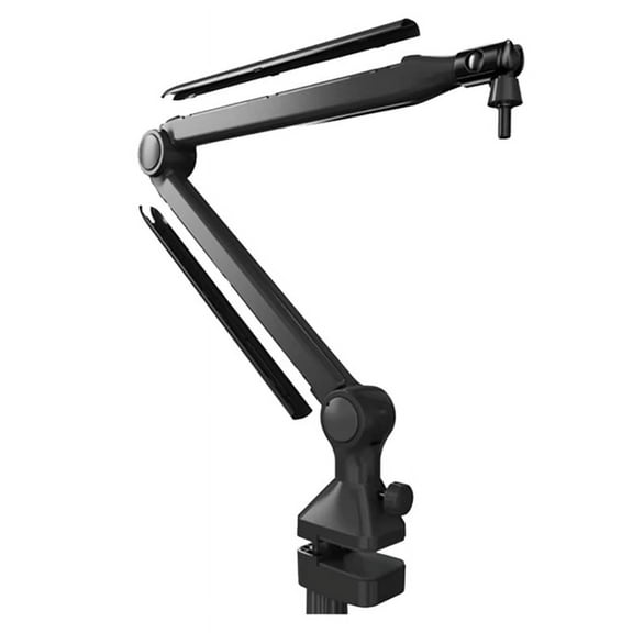 New Desktop Microphone Holder Adjustable Mic Cantilever Stand Suspension Boom Scissor Arm for Live Streaming,1 * Desktop Microphone Holder,Black