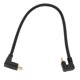 thumbnail image 2 of Cable de extensión USB C 10Gbps 4K 60Hz Cable de datos de extensión USB macho a macho derecho de 90 grados 0,3 m/1,0 pies, 2 of 8