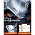 thumbnail image 4 of Protector de pantalla de privacidad MRGLAS para iPhone 16 Plus, paquete de 4, 4 of 6