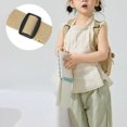 thumbnail image 5 of ibiyuan School Backpacks Lamb Canvas Large Capacity School Bag for Ages 3rd 4th 5th 6th, Daycare, Primary School, Beach, Travel, Outings, Playground, Vacation, 5 of 5