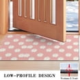 thumbnail image 3 of Pink Daisy Flower White Blooms Pattern Door Rugs,Washable Non Slip Door Mats Indoor,Decorative Door Mats,Entry Mat Indoor for Entrance,Bedroom,Kitchen,Bathroom,17"x30", 3 of 6