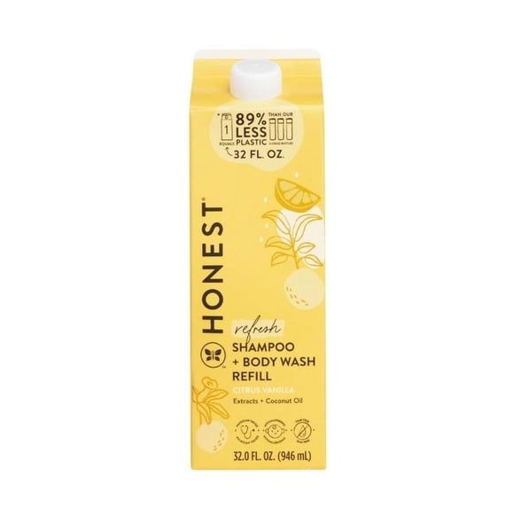 THE HONEST COMPANY Shampoo Refresh refill 946 ml Vainilla Citríca