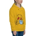 thumbnail image 3 of Winnie The Pooh Hoodie for Boys and Girls 3D Print Pullover Novelty Hooded Sweatshirt Hoodies with Big Pockets(Small), 3 of 7